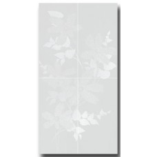 Декор Versal Bianco Kwiat 60x120 (комплект из 4-шт)